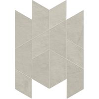 Mosaïque effet Enduit Gris Perle Trama 35,7x31x0,9 cm Silk Calviro - Mur intérieur (vendu par carton de 0,66 m²) - RO'MA CARRELAGE