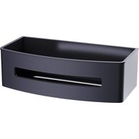 Swiss Aqua Technologies Cestello doccia in acciaio inox 22 cm, nero (SATDPOLMC)