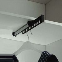 Barre de suspension coulissante extractible, 12 positions de suspension, longueur 315 mm, 1 unité