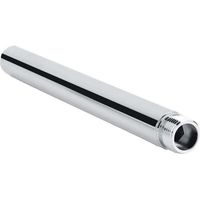 Bras de Douche Extension en Acier Inoxydable Rallonge de Douche 20cm Tube D'extension de Douche Rond G 1/2" Bras D'extension de Pomme de Douche Accessoire de Salle de Bain