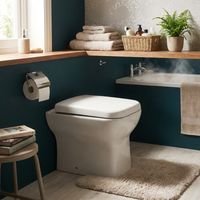 WC encastré en céramique sans rebord blanc - Piccolo Gravena
