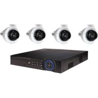 Kit de Vidéosurveillance Dahua DVR HCVR8208AS3 et 4 Caméras Dôme HDCVI PTZ SD502251HC
