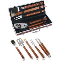 Set barbecue en acier inoxydable 5 pièces