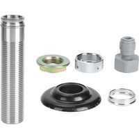 Tuyau fileté en acier inox avec raccord rapide pour robinet de fût à bière