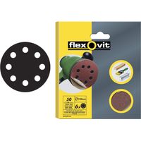 Hook & Loop Sanding Discs 125mm Medium 80G (Pack 15) FLV26708