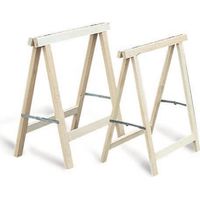 Cavalletto pieghevole in frassino 80 x 80 sez.55 x 30 bussola zincata pro MERCIER - 418