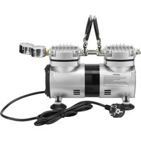 Pompe à Air sous vide sans huile 1/4HP, haute pression, grand débit, Ultra silencieux, petit compresseur sans huile, prise ue 220-240V
