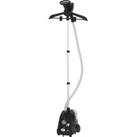 Stiratrice Verticale a Vapore 1,4L Asta Estendibile 2 Rotelle ABS PP 26x21,5x29 cm Nero