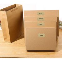 Étiquettes kraft naturelles 300pcs - Autocollants pour enveloppes, décoration de mariage, étiquettes cadeaux et loisirs créatifs
