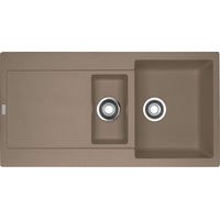 Franke Maris - Fragranit Spülbecken MRG 651, 97x50 cm, Kaschmir 114.0505.615