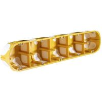Boîte de montage pour cloison creuse 351 x 68 x 50 mm – Membranes de pénétration pour câbles 16-25 mm – 1 pièce – Kopos