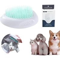 AIDUCHO Brosse Pour Chien Chat,Brosse Pour Chien Autonettoyante,Brosse Pour Chat,Brosse Peigne Chien,Brosse De Toilettage,Brosse De Toilettage Pour Animaux De Compagnie (Vert)