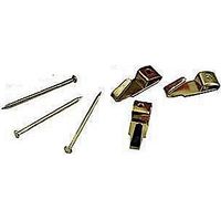 ORECA 0013368.SU - BLISTER 18 GANCI A X IN FERRO OTTONATO GRANDEZZA 1 CON CHIODI