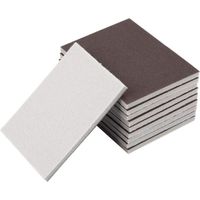 10 pezzi di carta vetrata a spugna quadrata per levigatura di auto e mobili in legno, grana 120/180/240 (180)
