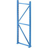 Marco soporte profundidad 860 mm altura 2500 mm azul