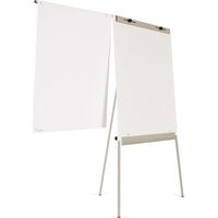 Chevalet de conférence trépied 70x100 cm - Tableau blanc - Magnétique