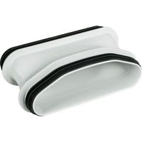 Fränkische Verbindungselement profi-air tunnel 132x52 mm inkl. Dichtung 180 Grad gedr., 78313222