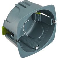 Boitier d'encastrement multi-matériaux 1 poste