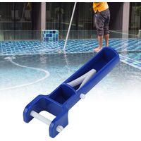 Blauer Pool-Saugkopf, 2 Stück, V-förmiger Griff
