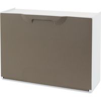 Artplast – Étagère à chaussures modulable 5 niveaux – Fixation murale – Épaisseur réduite pour espaces confinés – Design moderne