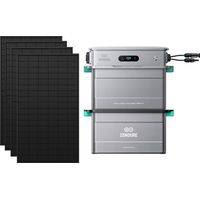 Zendure SolarFlow 800 Pro 2 - Stockage énergétique solaire domestique 800W, gestion intelligente, IP65, avec 450Wx4 Panneau Bifacial, avec AB2000L