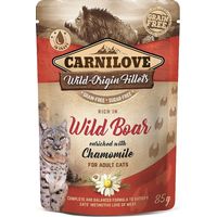 Carnilove Cat Pouch Cinghiale Camomilla 85g
