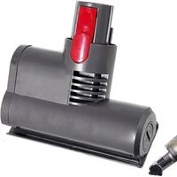 Mini brosse turbo pour Dyson V7 V8 V10 V11 V15, brosse rotative motorisée avec système de fixation rapide pour canapé, siège auto, fauteuil, élimine les acariens et les allergènes