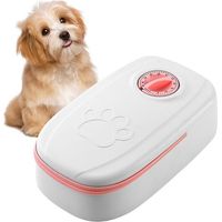rose Mangeoire Automatique Intelligente Pour Animaux De Compagnie Bol 350ml A Minuterie Pour Chien Et Chaton Amovible Et Lavable Bol Unique