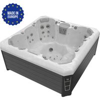 Vasca idromassaggio 7 posti Lima Life Wellis 218x218x90 cm