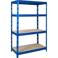 Pro-Bau-Tec Weitspannsteckregal 350kg Tragkraft 120cm breit