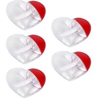 Lot de 5 tubes de gloss à lèvres pour les voyages