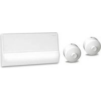KIT PLAQUE ET BOUTON POUR BOÎTIER ENCASTRÉ PUCCI CUIVRE Dimensions : Blanc