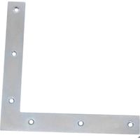 Escuadra Jardinier Massard acero galvanizado 140 mm