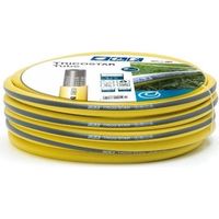 Tubo Trico Star 15 m giallo opaco diam. 15 mm per giardino