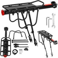 Portapacchi per bicicletta universale in alluminio da 50 kg