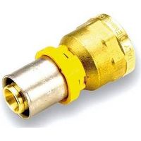 RACCORDO PER MULTISTRATO GAS DIRITTO FEMMINA Misura: 16 x 3/4"