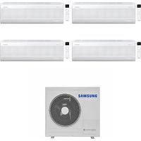 Samsung Climatizzatore Quadri Split Windfree Avant S2 7+9+9+18 BTU con AJ100TXJ5KG/EU Inverter R-32 Wi-Fi Classe A++