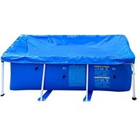 Bache Piscine Ronde, Bache A Bulle Piscine Rectangulaire Solaire, Bâche Pour Bassin Exterieur, Bache Bulle Piscine, Bache Piscine Chauffante Hors Sol De Jardin Spa Piscine Protection d Ete Bleu-92x240