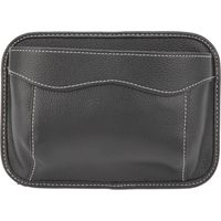 Siège de Voiture Organisateur Latéral en Cuir PU Sac de Rangement Porte Mindow Console Siège Dossier Gap Filler Organisateur de Siège Latéral Siège Avant Tenir Téléphones.