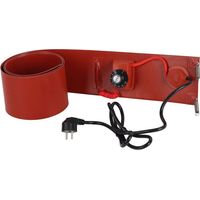 Chauffe-fût en Métal 200L, Chauffe-fût 1000W Bande Chauffante pour Chauffe-fût Résistant 125mmx1740mm