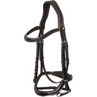 Zaum Equestro Micklem anatomisch gepolstert braun