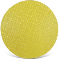 MENZER Ultrapad Dischi abrasivi velcrati, 225 mm, p. Levigatrici per muri, Corindone nobile bianco (5 Pz.) G220