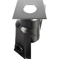 Encastré de sol extérieur ZEPH 1 230V carré inox 4000K 125lm 2W - EUROPOLE - 55031