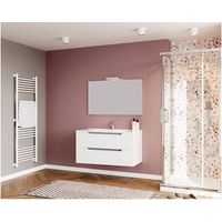MOBILE BAGNO IBIZA 100 SOSPESO 2 CASS BIANCO