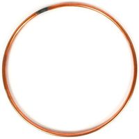 Graine Créative - Armature abat-jour cercle cuivré Diamètre 15 cm