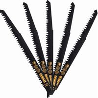 Lames de scie droites Dewalt DT2352-QZ HCS 230 mm, 5 pièces pour bois