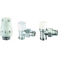 KIT TERMOSTATICO A SQUADRA ECO 3/8" S.F.