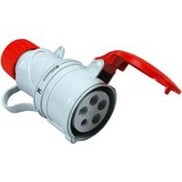 Argo Rossa 3P+T+N Cee 309 Ip44 - Prise de courant industrielle rouge 16A 71105