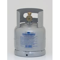 Bouteille de propane 1 kg – Robinet inclus – Pour espaces confinés – Gaz liquide GPL – Eurocamping