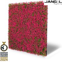 JANGAL Pannelli acustici Modulabili in FLORA sintetica ULTRAREALISTICA 52x52cm mod. PINK